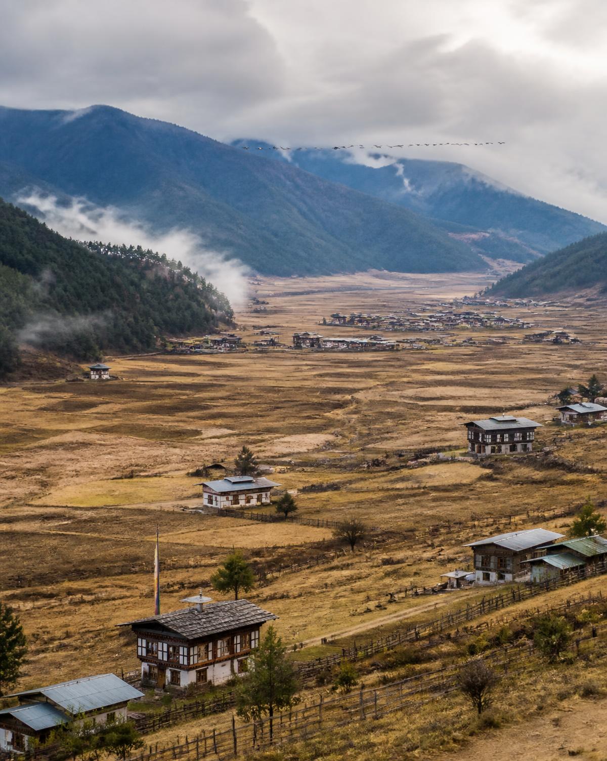 Phobjikha Valley, Bhutan